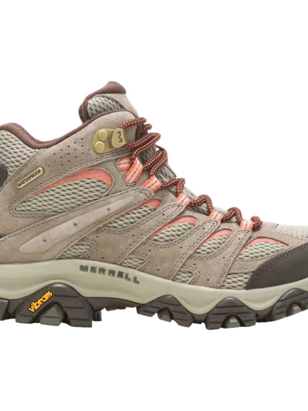 Merrell Moab 3 Mid Waterproof Hiking Boots Women's 8M Bungee Cord Gorpcore NIB